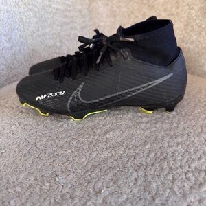 Nike Air Zoom Mercurial Superfly 9 Academy FG Black Volt DJ5625-001 Youth 5Y